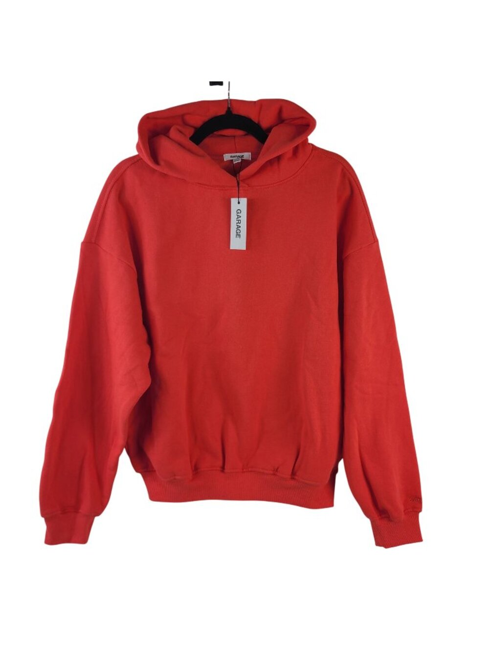 NEW Garage Ultra Fleece Hoodie Cayenne Red Coral Orange Sz XS